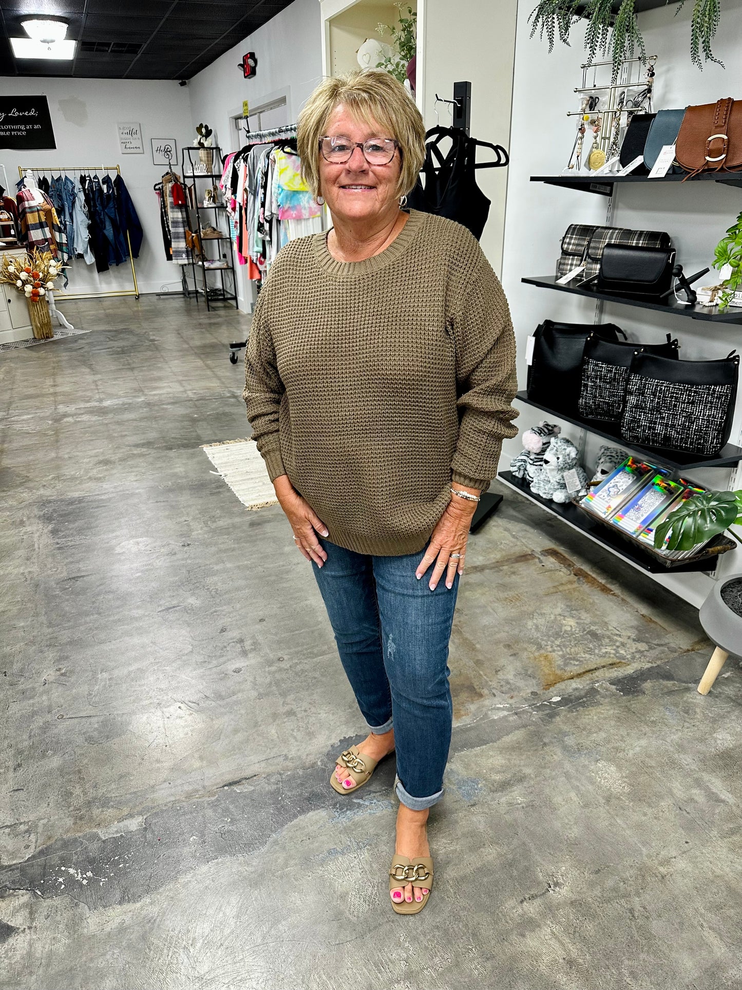 Breezy Days Plus Size Sweater