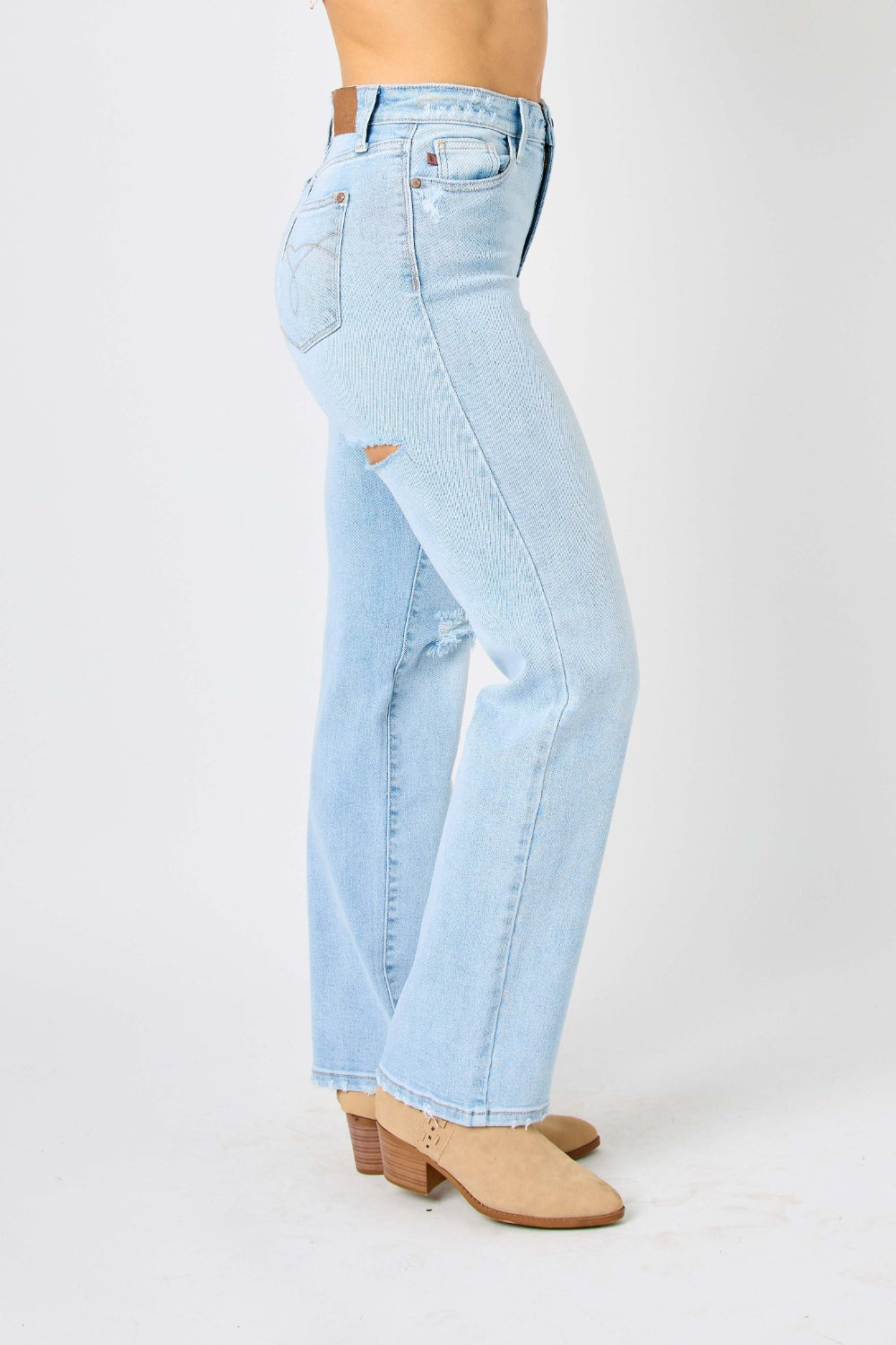 Judy Blue Closing Time High Waist Straight Jeans Style 82600