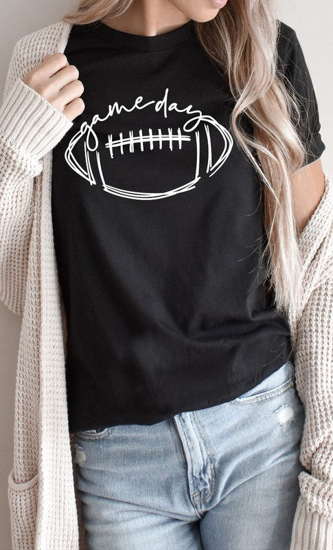 Football Game Day Graphic Tee *Ships 1-3 Days*