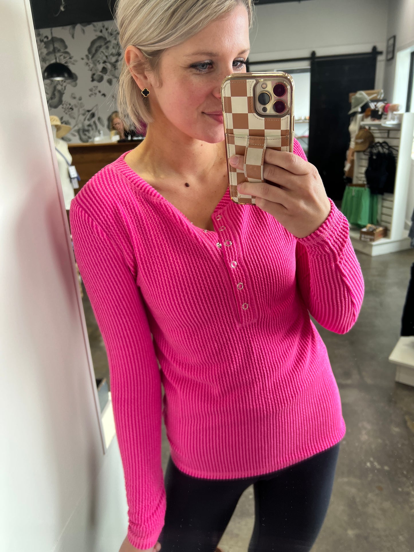 Ribbed Zenana Long Sleeve