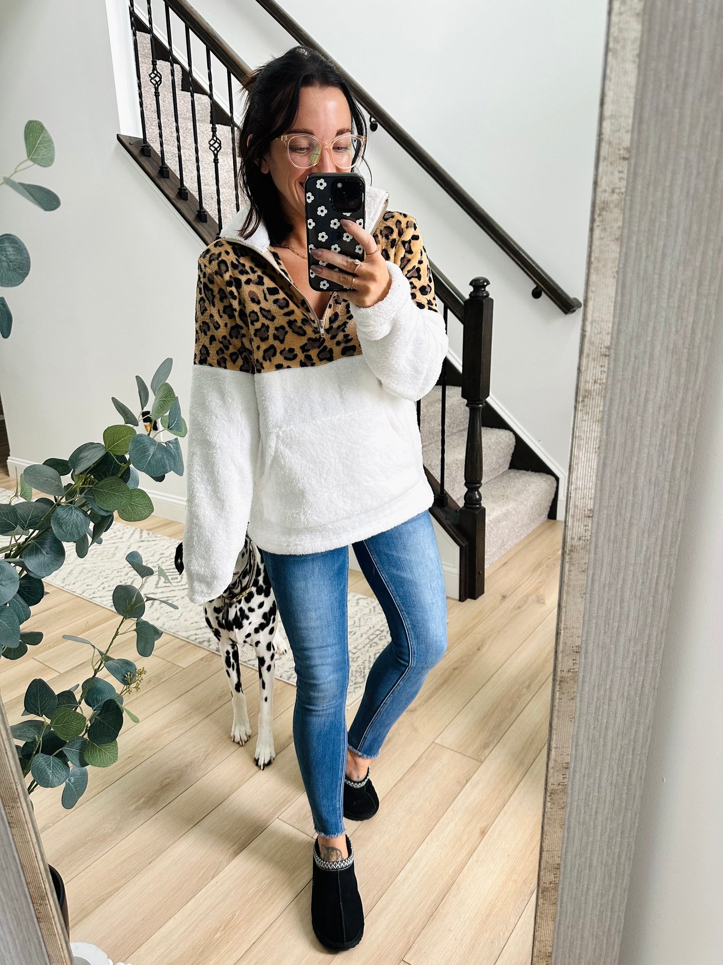 Leopard Babe Teddy Sweatshirt SALE $26.99