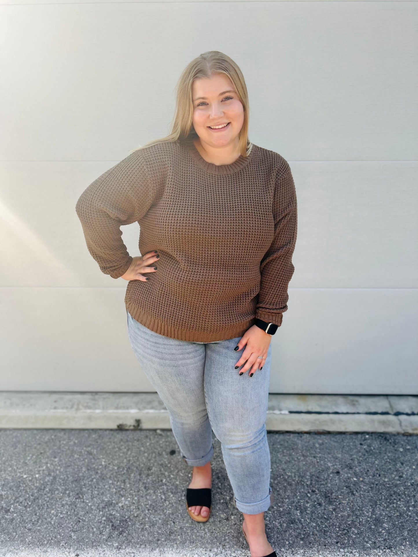 Breezy Days Plus Size Sweater