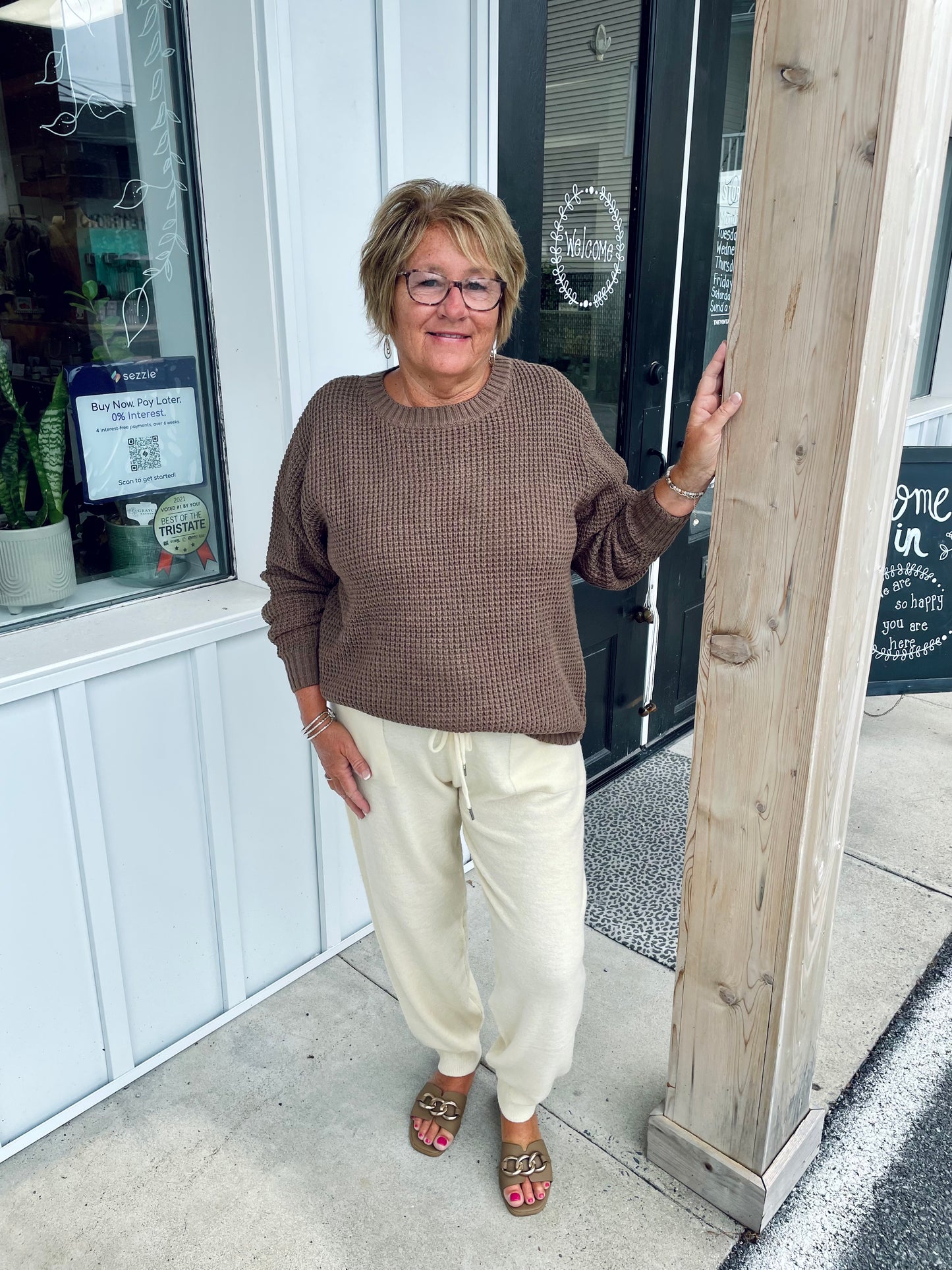 Breezy Days Plus Size Sweater