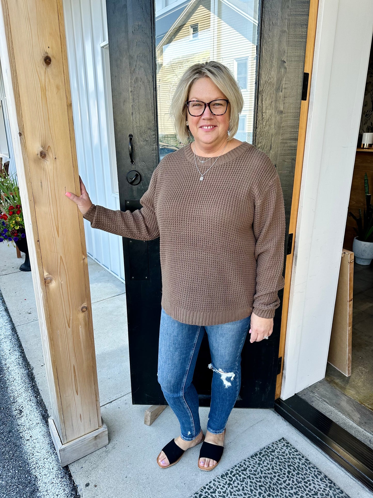 Breezy Days Plus Size Sweater