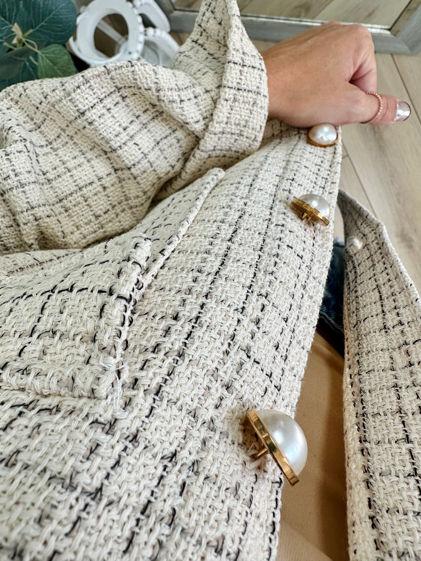 Change In Pace Plaid Jacket