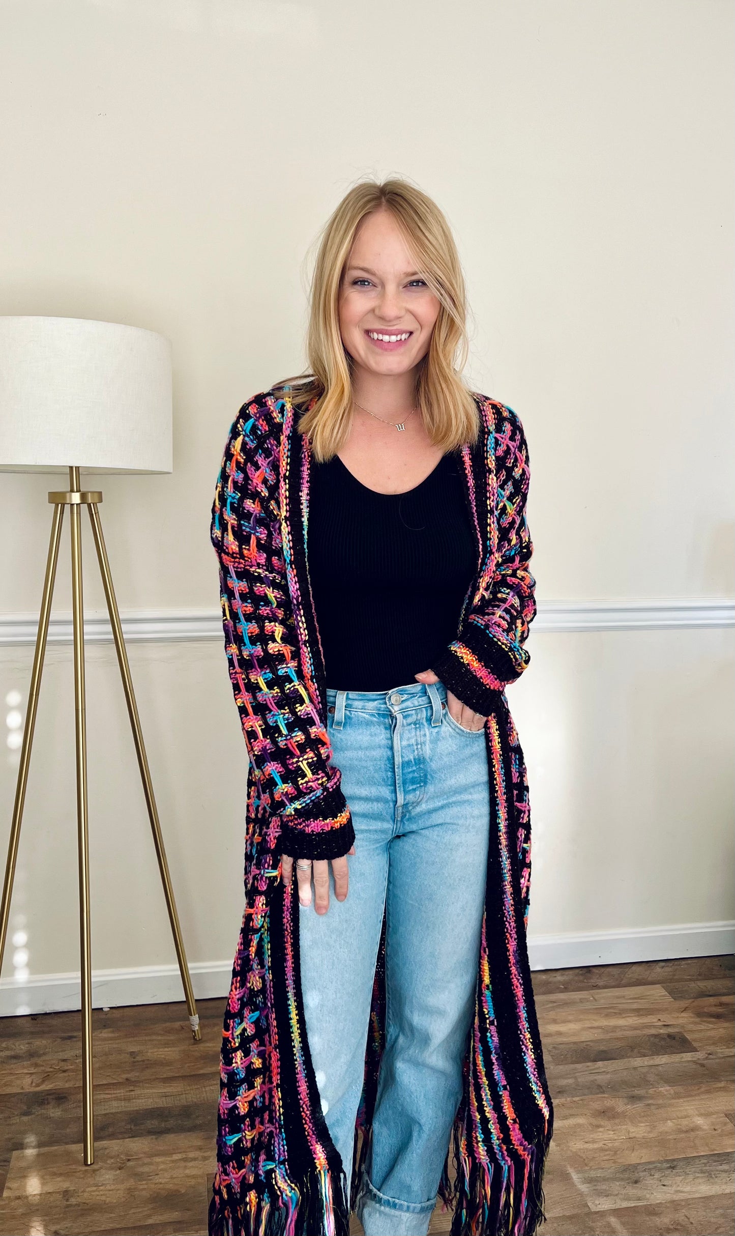 Cornelia Street Fringe Cardigan
