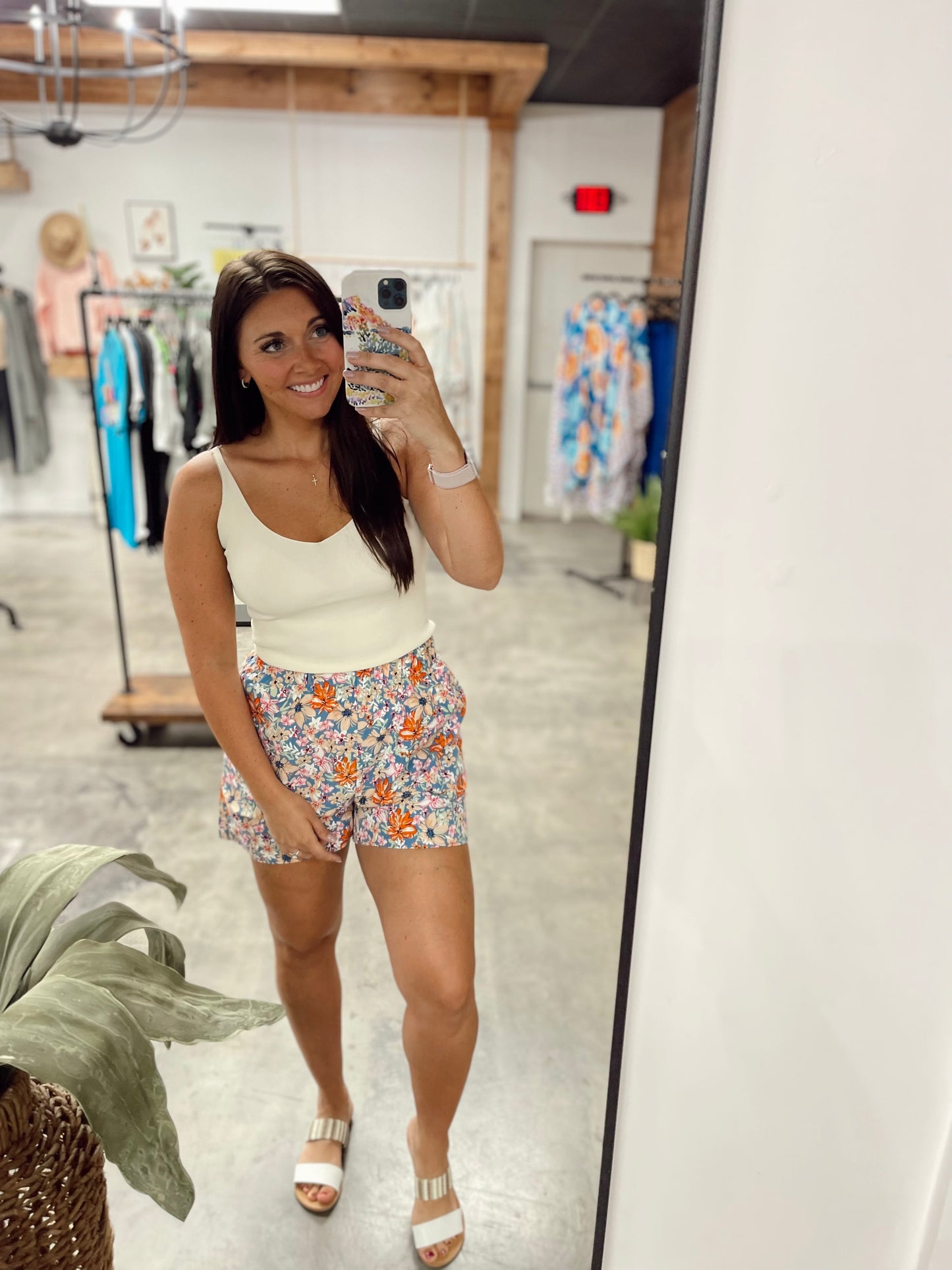 Stand Out Floral Shorts
