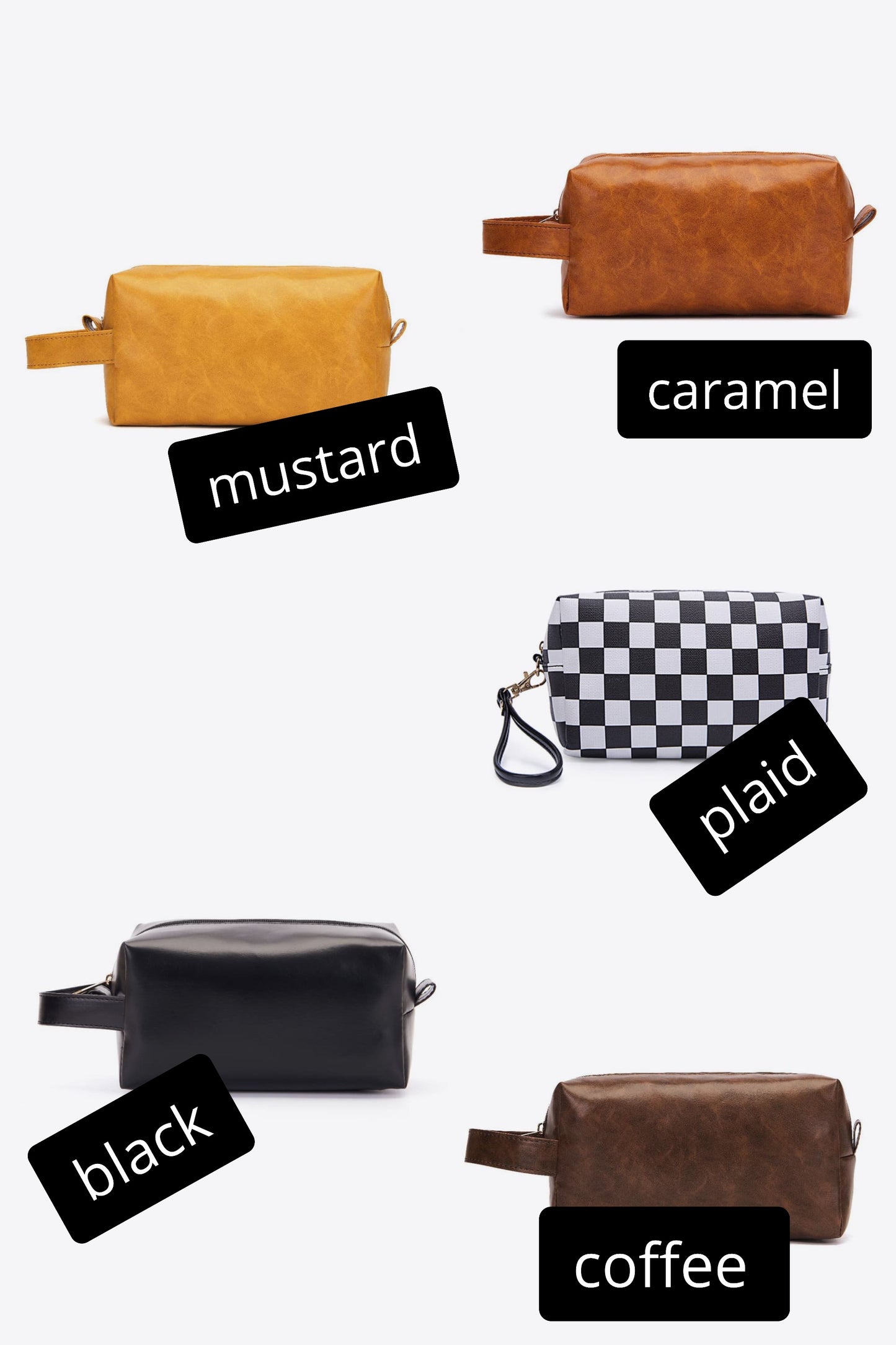 PU Leather Makeup Bag