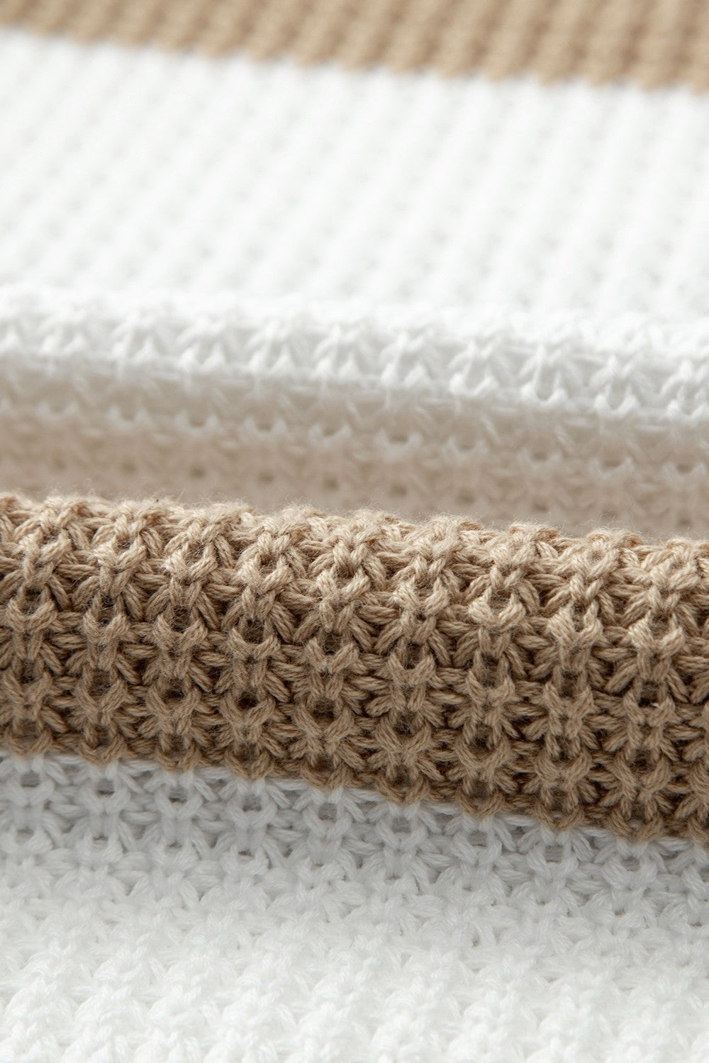 Setting Goals Color Block Sweater