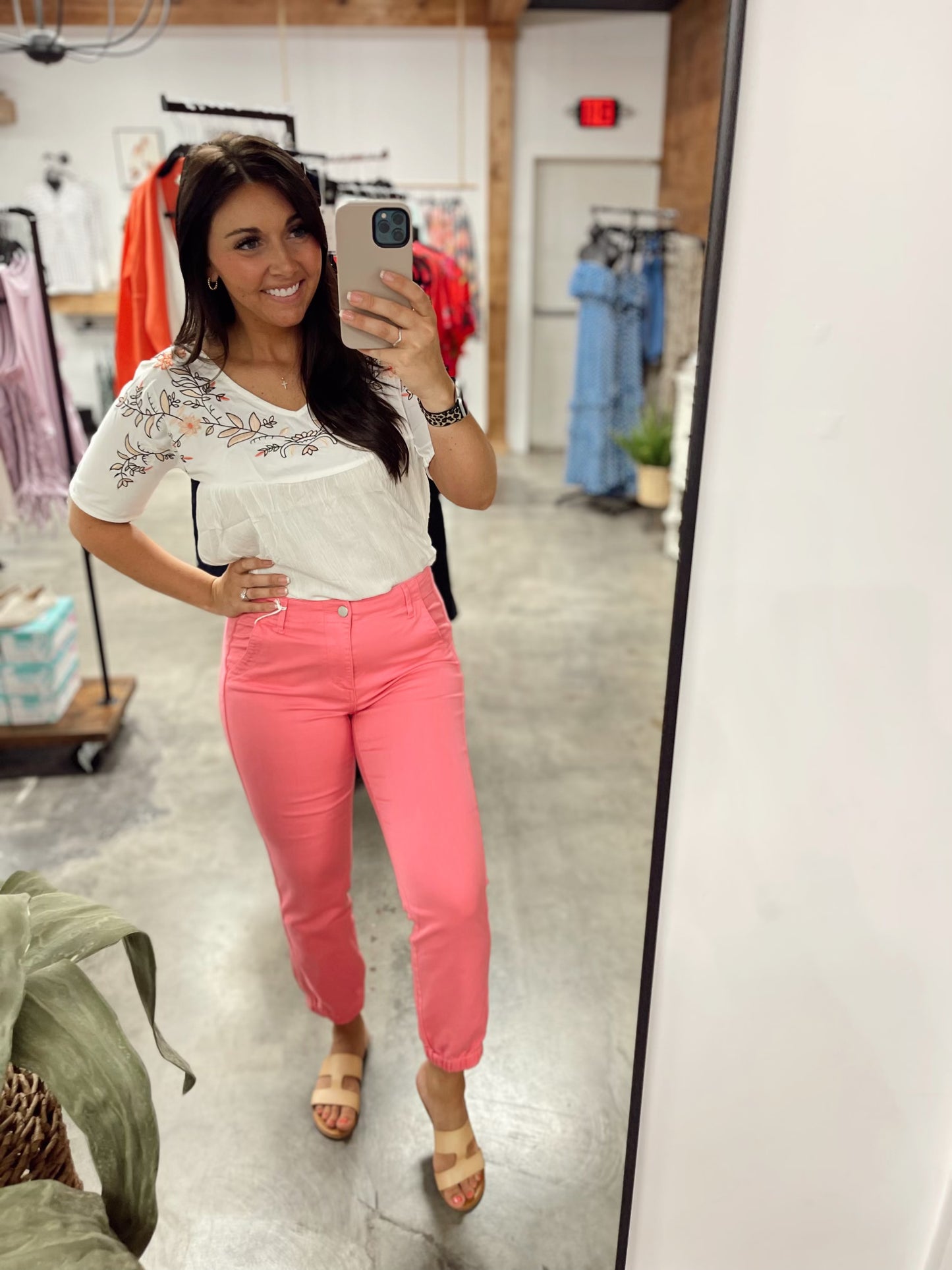 RISEN Caroline Jogger Jeans