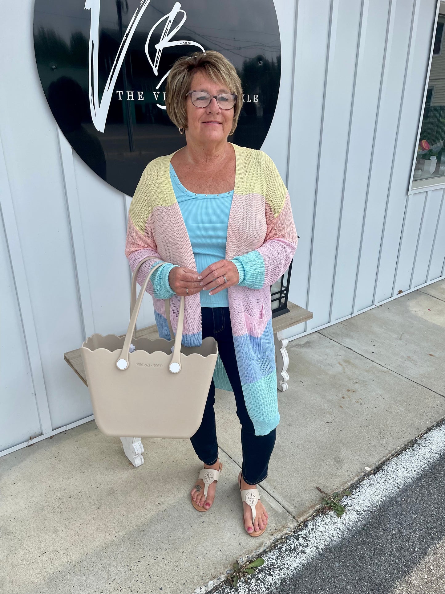 Pushing Onward Studded Tank