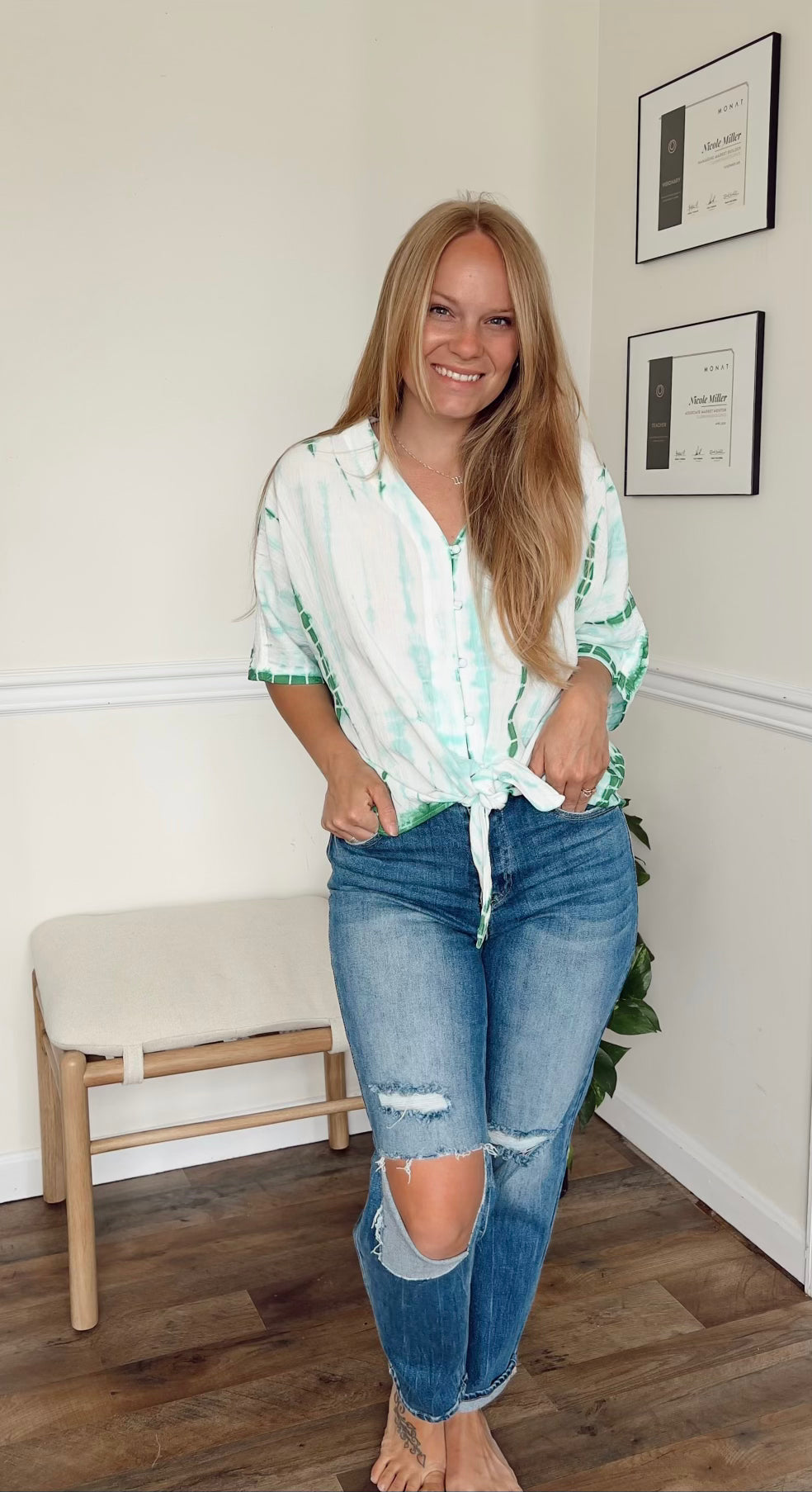 Beachy Keen Tie-Dye Top