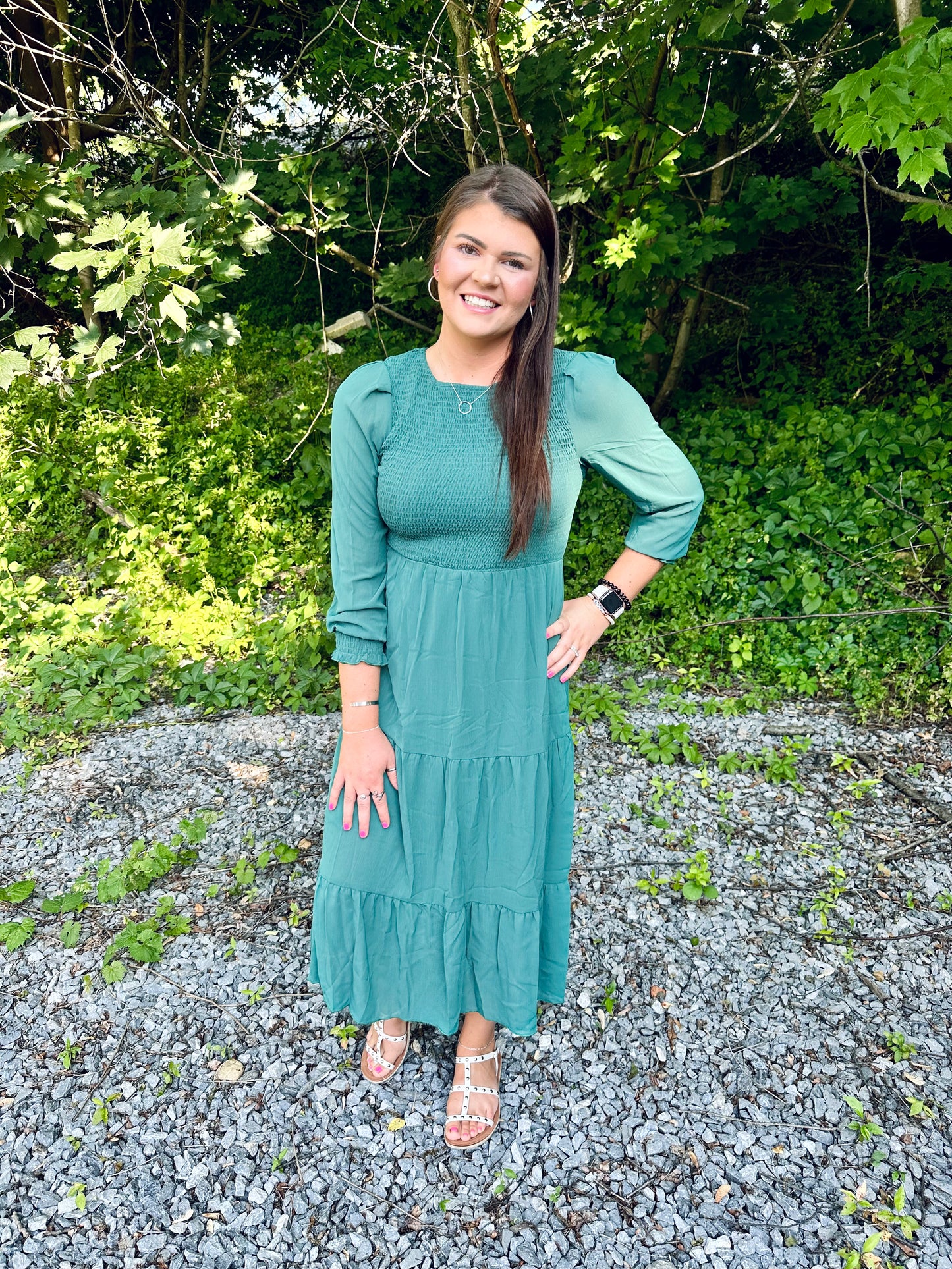 Take Me On A Date Midi Dress