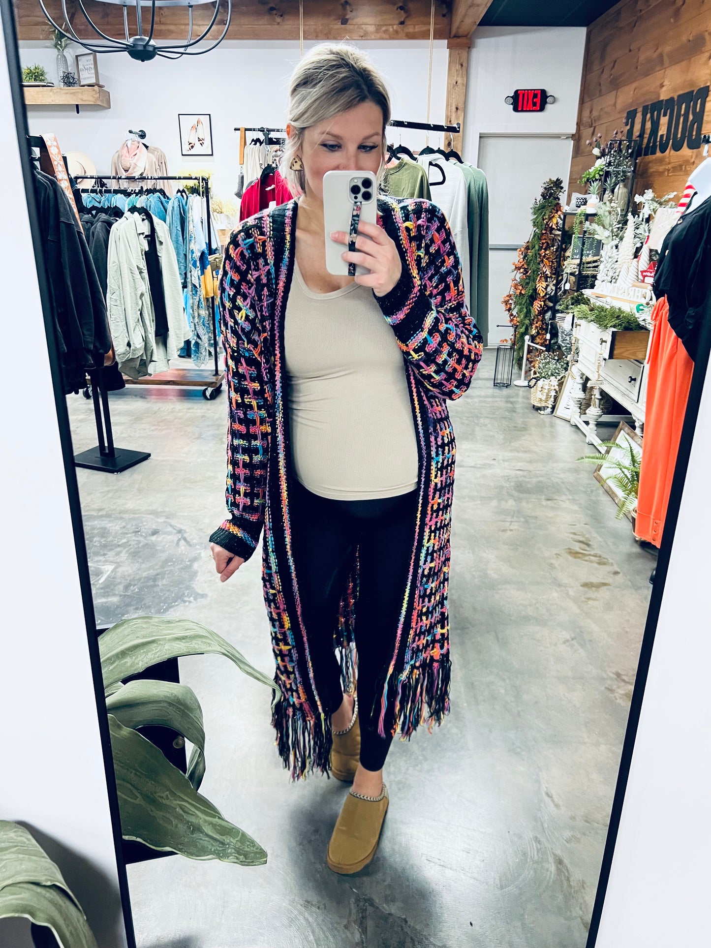 Cornelia Street Fringe Cardigan