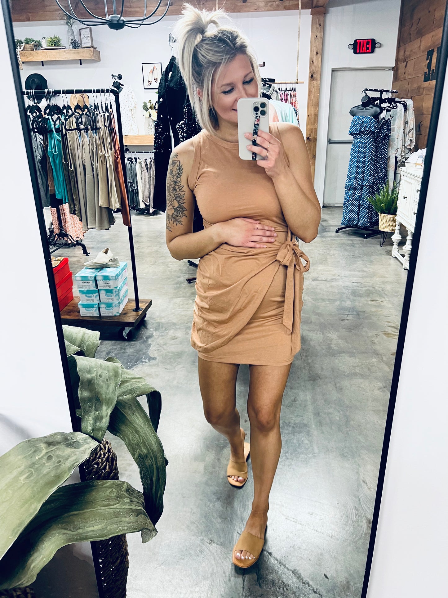 Spare My Feelings Mini Dress