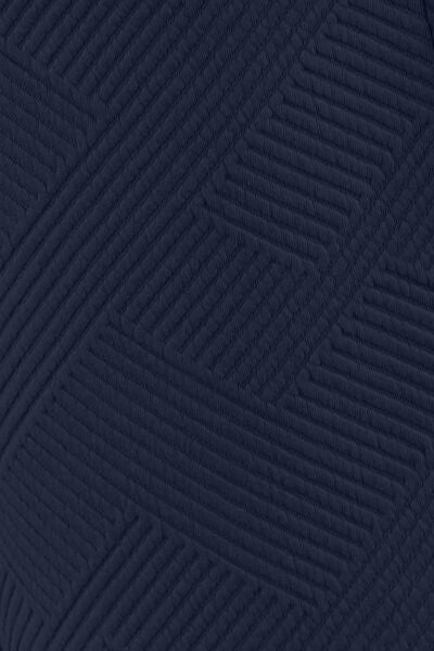 Double Take Full Size Texture Long Sleeve Top and Drawstring Shorts Set