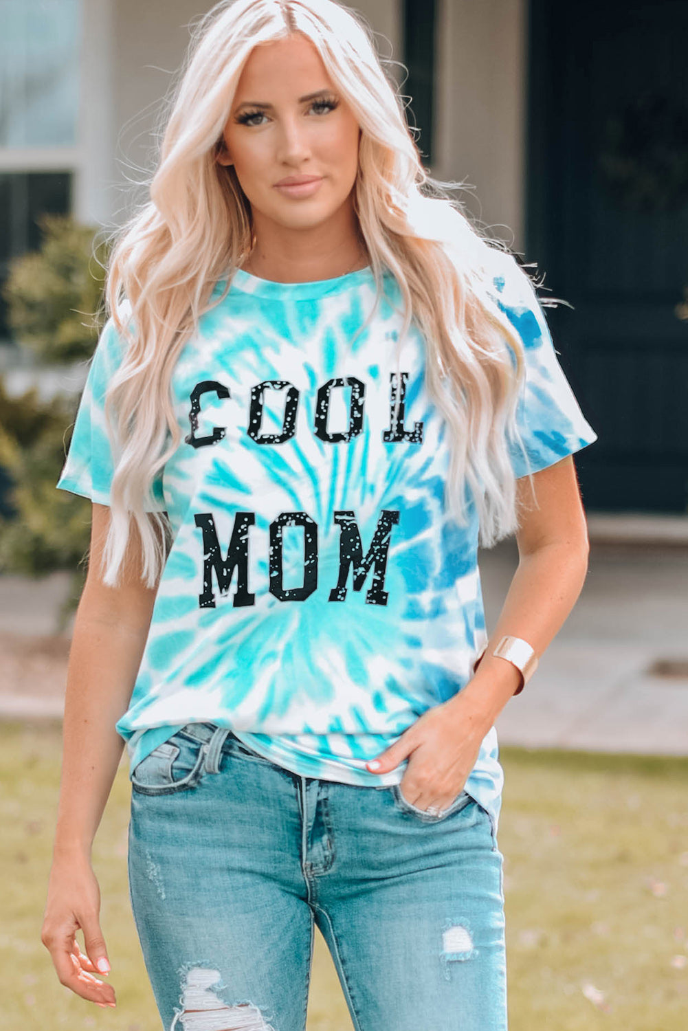 Tie-Dye Cool Mom Graphic