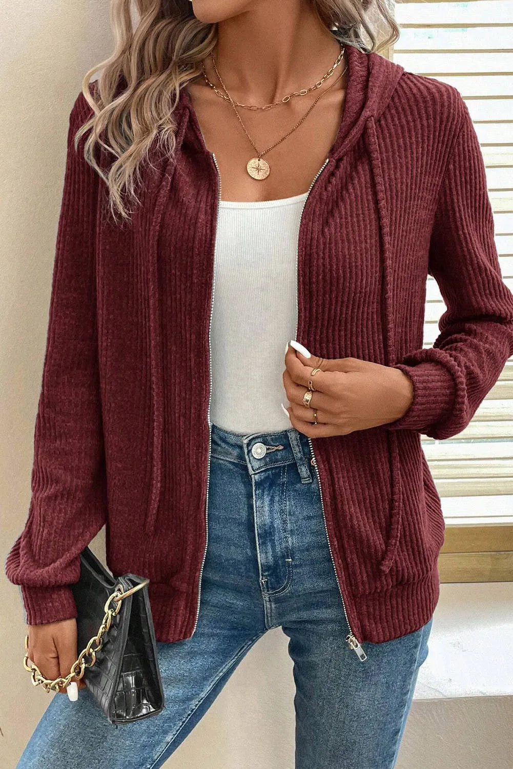 Basics Bestie Cardigan Zipup