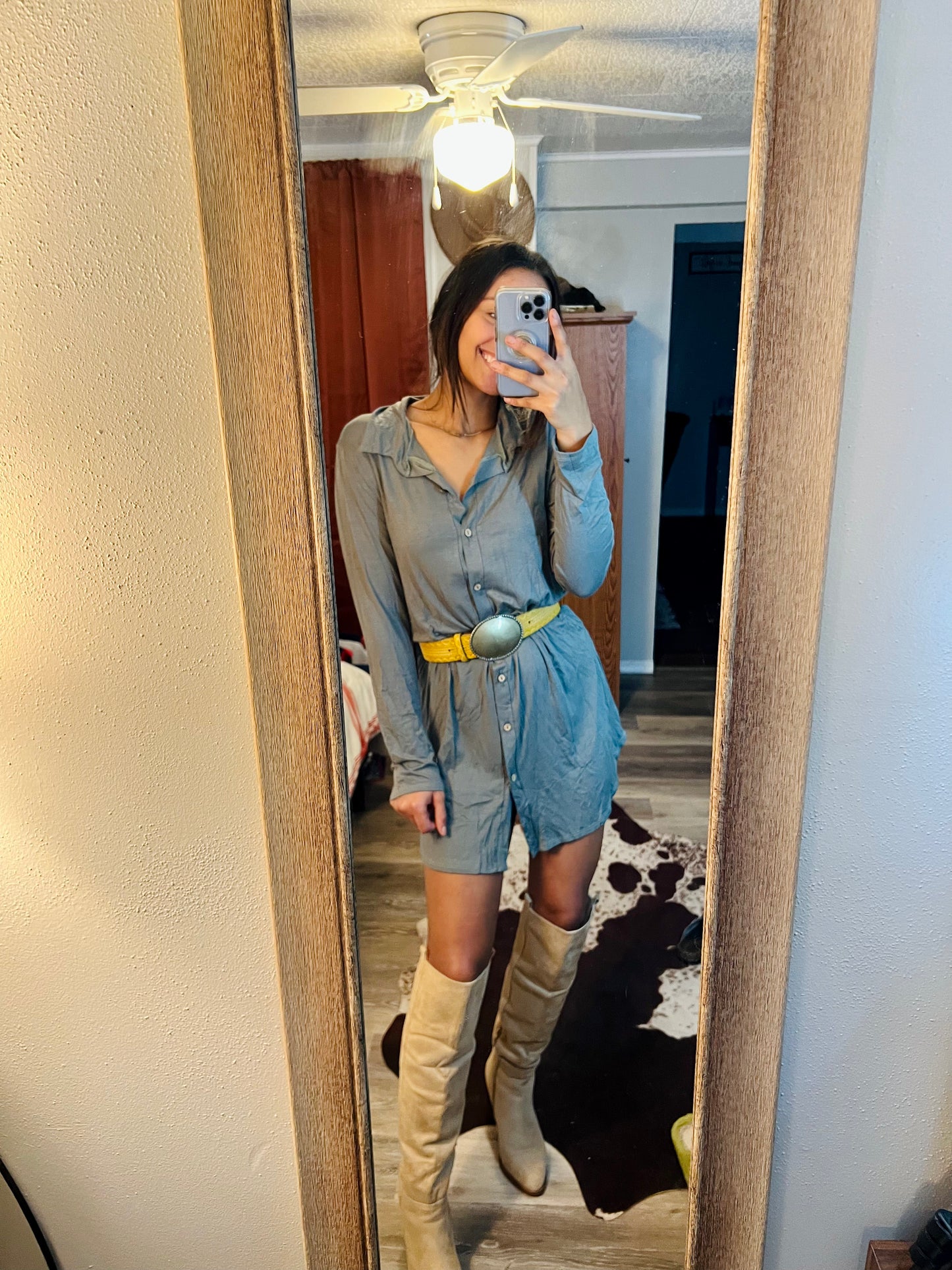 Wilder Days Shirt Dress