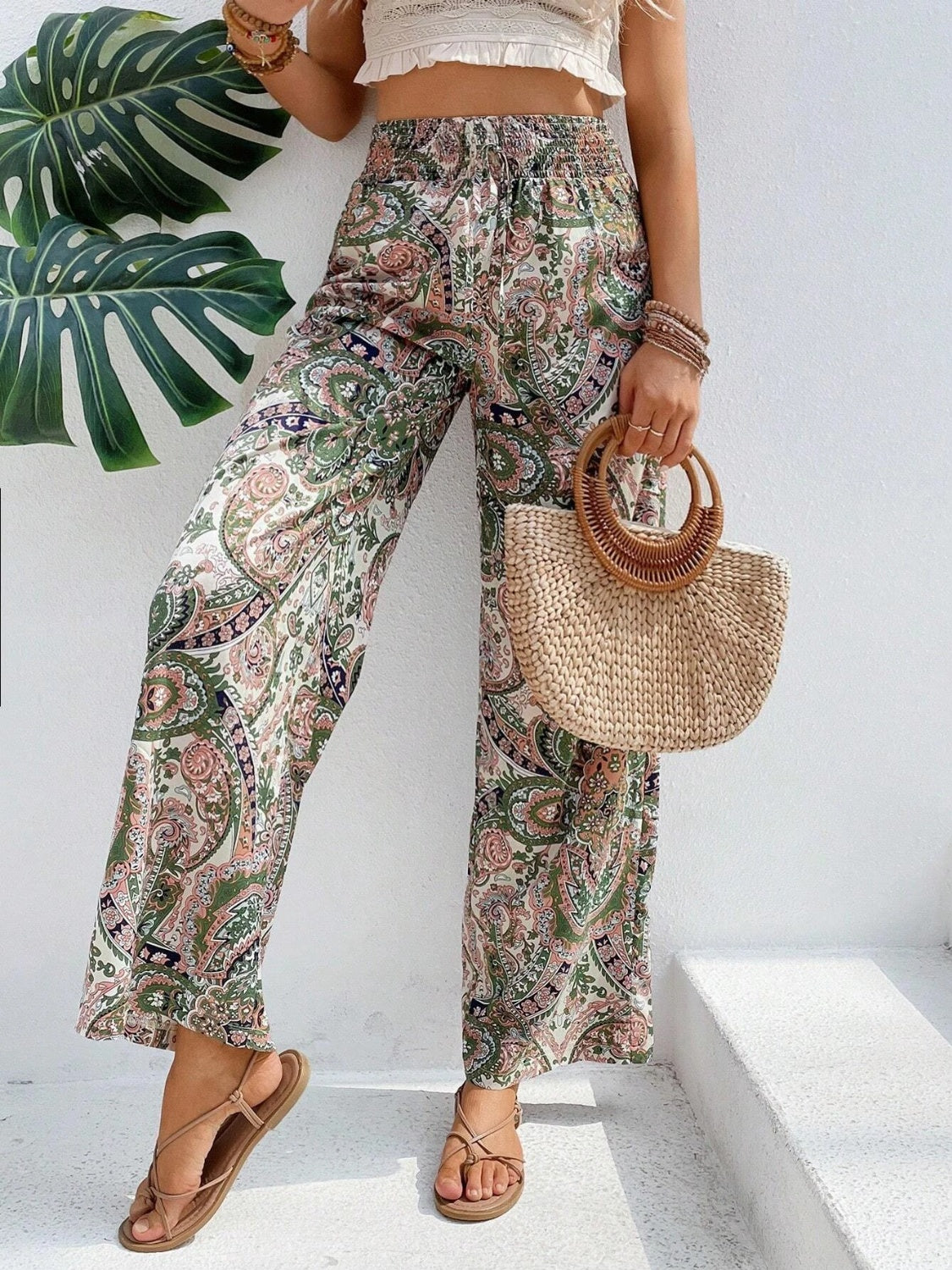 Paisley Pretty Leg Pants