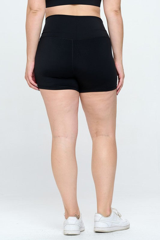 Yelete Buttery-Soft Biker Shorts 4 In. Inseam - XL