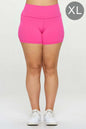 Yelete Buttery-Soft Biker Shorts 4 In. Inseam - XL