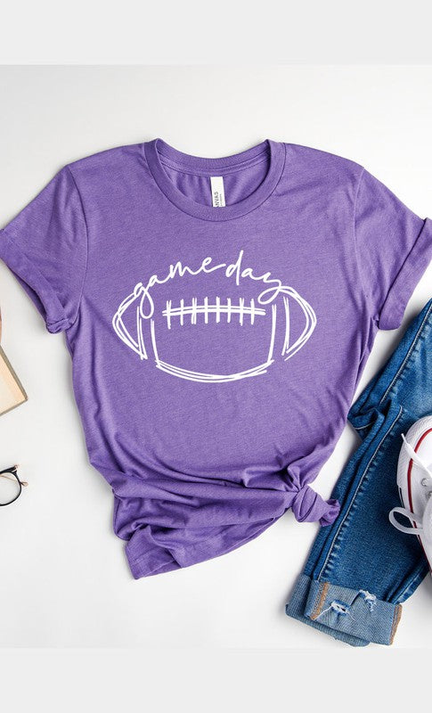 Football Game Day Graphic Tee *Ships 1-3 Days*