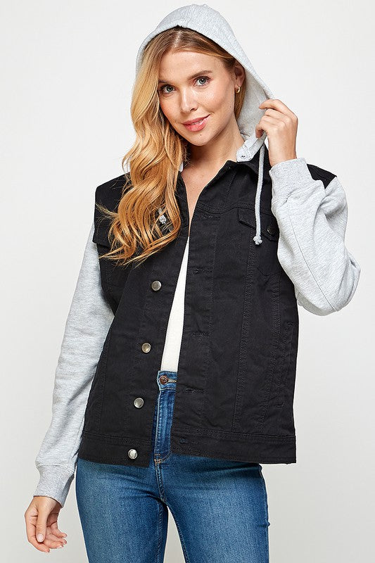 Denim Jacket Hoodie