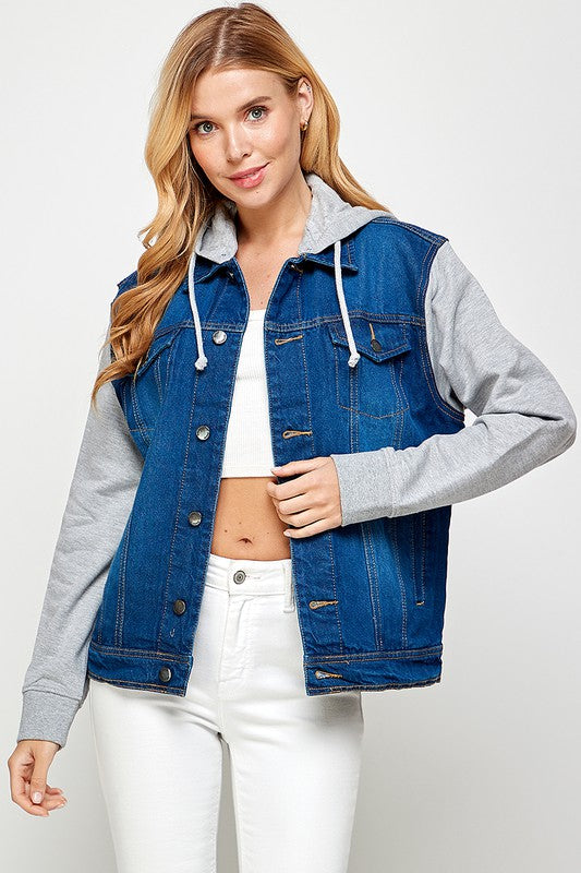 Denim Jacket Hoodie