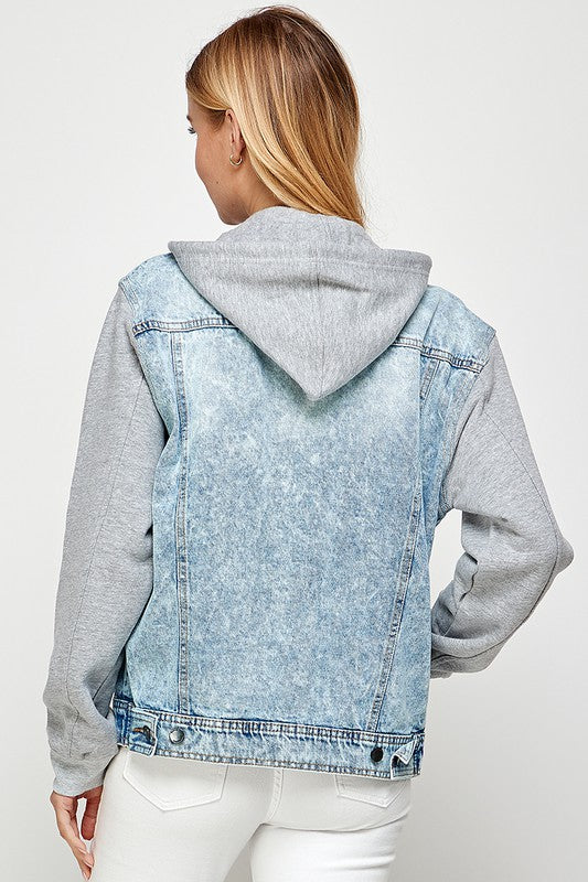 Denim Jacket Hoodie