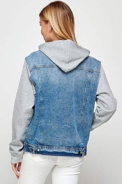 Denim Jacket Hoodie