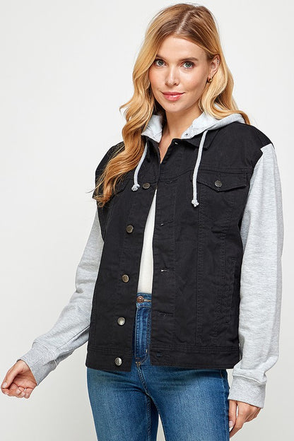 Denim Jacket Hoodie