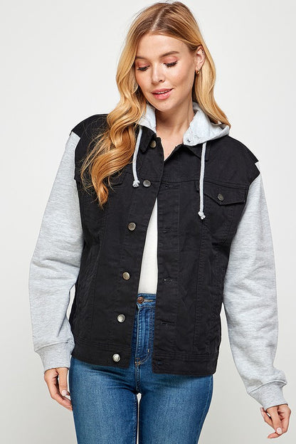 Denim Jacket Hoodie