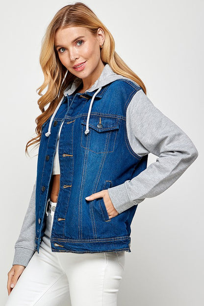 Denim Jacket Hoodie