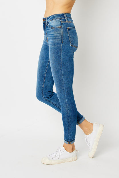 Judy Blue Back to Basic Tummy Control Skinny Jeans Style 82449