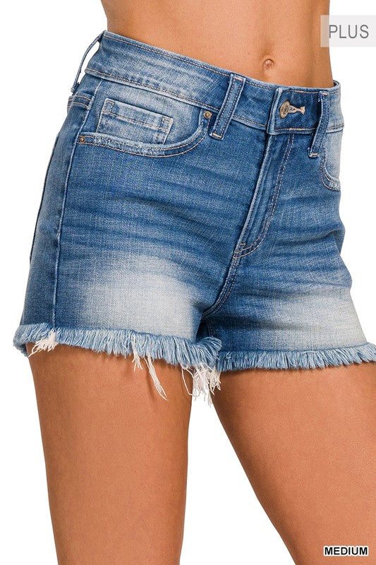 *DAILY DEAL $40* Zenana Sunset Bay Shorts 1X-3X