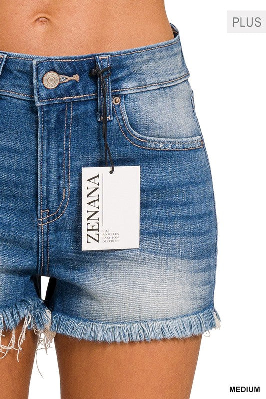 *DAILY DEAL $40* Zenana Sunset Bay Shorts 1X-3X