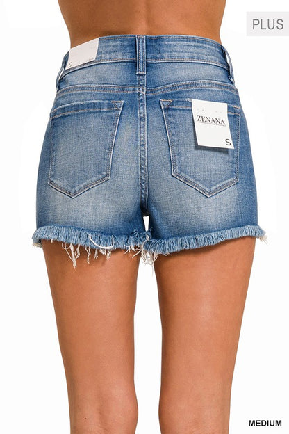 *DAILY DEAL $40* Zenana Sunset Bay Shorts 1X-3X