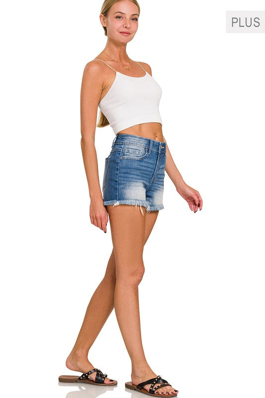 *DAILY DEAL $40* Zenana Sunset Bay Shorts 1X-3X