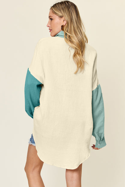 In The Moment Button Up Shirt