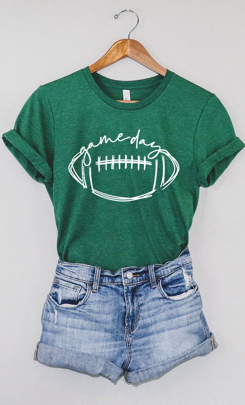 Football Game Day Graphic Tee *Ships 1-3 Days*