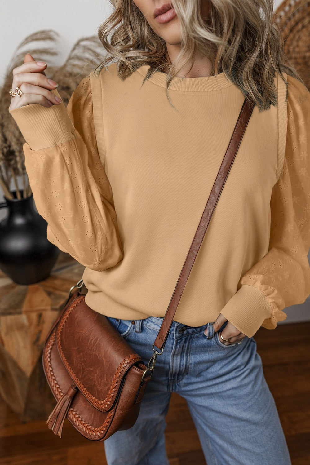 Keeping Tabs Long Sleeve Pullover