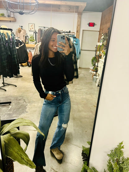 Judy Blue Full Size High Waist Distressed Jeans