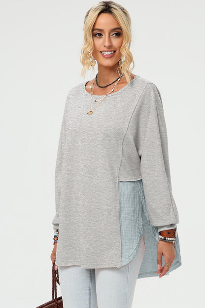 All In Theory Oversized Top