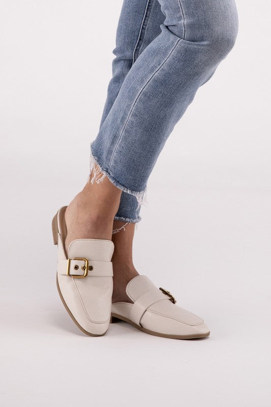 Buckle Babe Mules