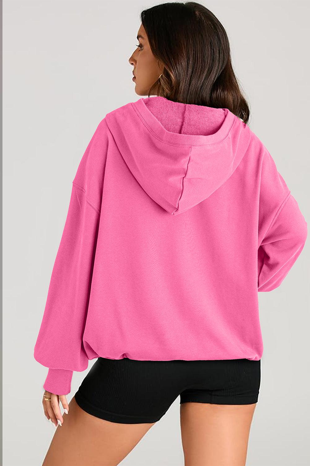 Hannah Half Zip Up Hoodie