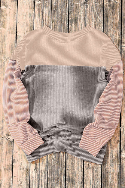 Pushing The Limit Color Block Long Sleeve