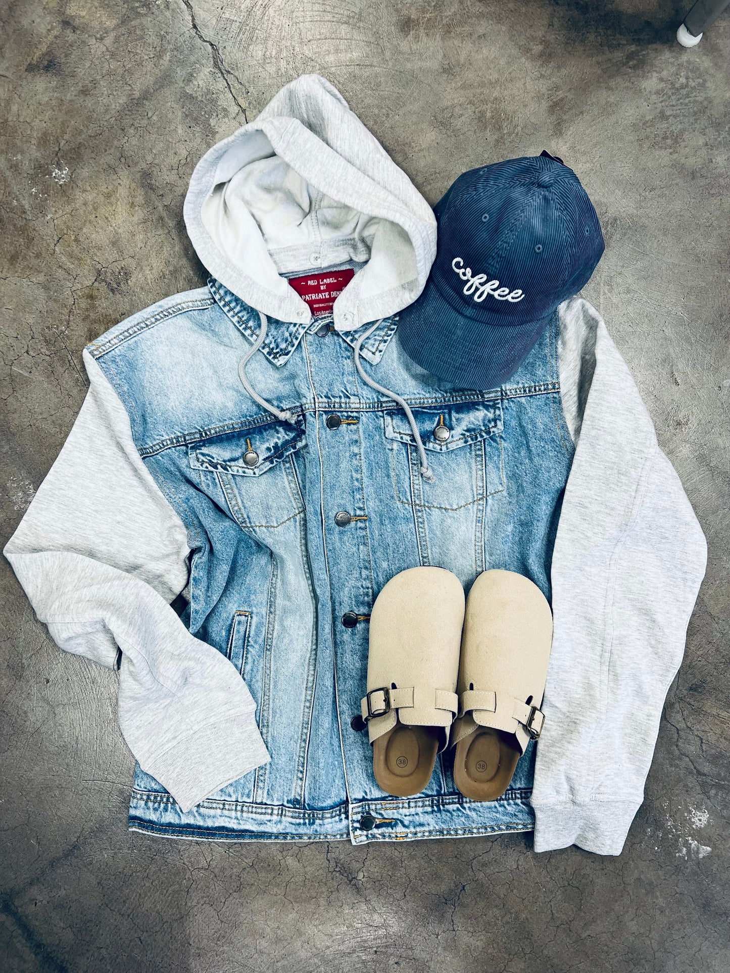 Denim Jacket Hoodie