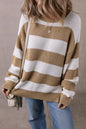 Setting Goals Color Block Sweater
