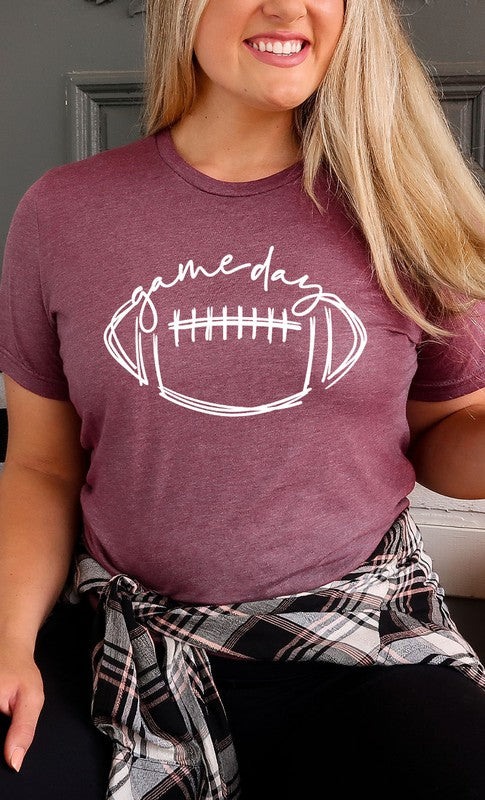 Football Game Day Graphic Tee *Ships 1-3 Days*